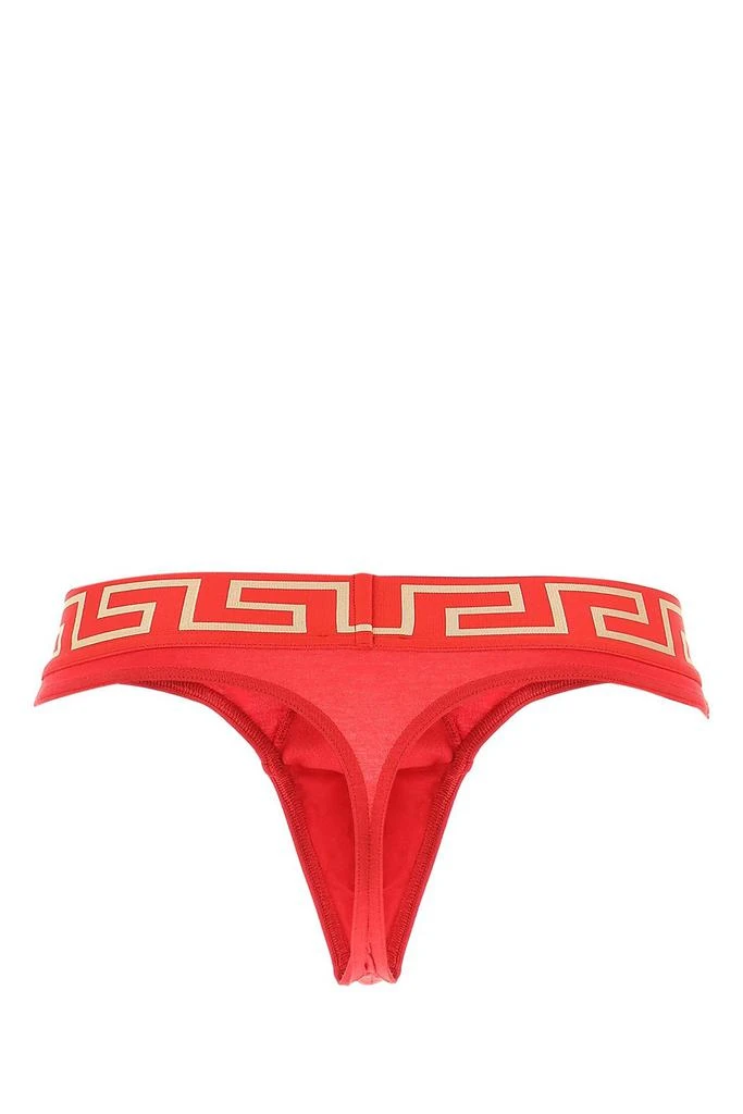 Versace Versace Greca Border Thong Briefs 2