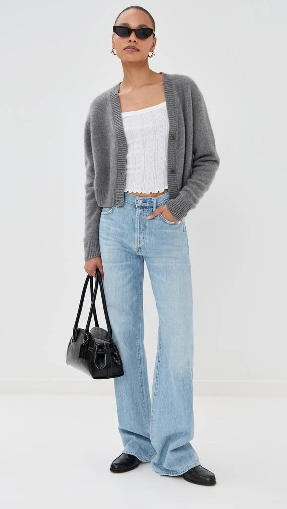 The Elder Statesman Cashmere Boxy Cardigan 4