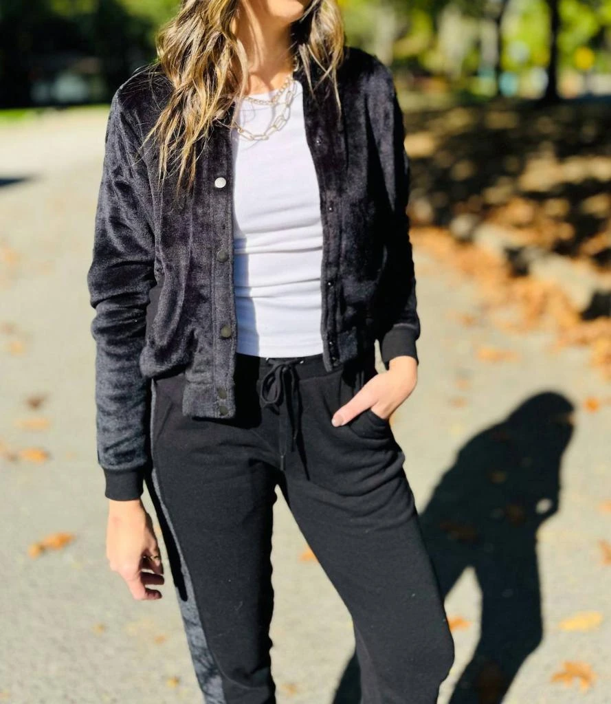 Threads for Thought Threads 4 Thought - Lynette Sherpa Bomber Jacket 5