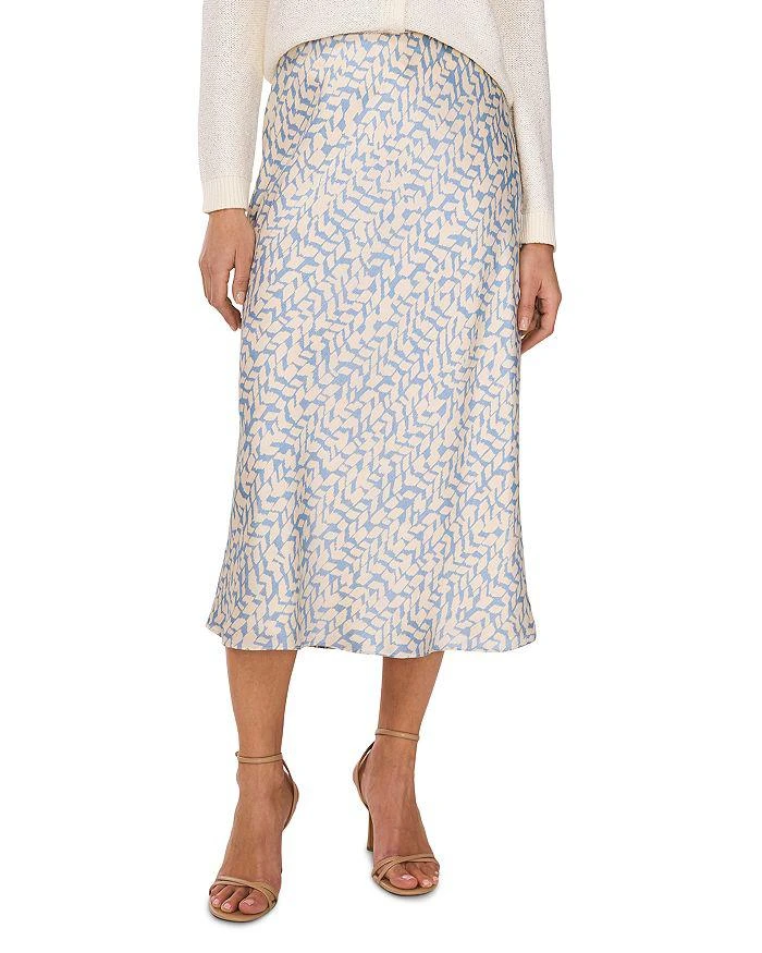 Vince Camuto Bias Pull On Midi Skirt