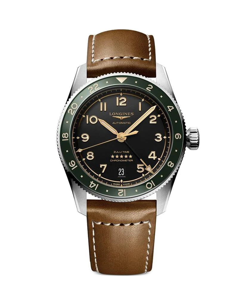 Longines Spirit Zulu Time Watch, 39mm 1
