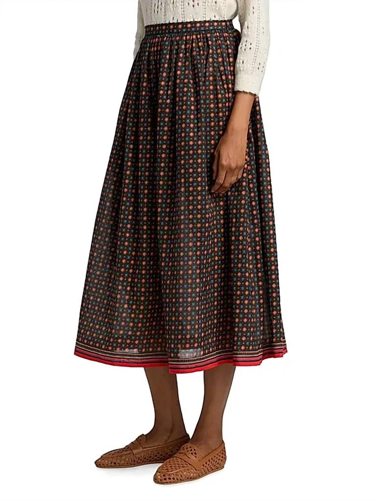 DÔEN Dôen - Marciette Floral Midi Skirt 2