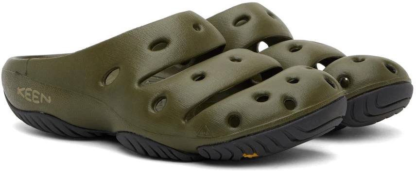 Keen Khaki Yogui Clogs 4