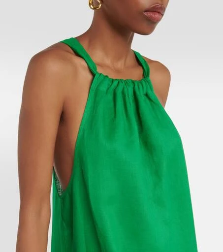 Asceno Ibiza linen maxi dress 4