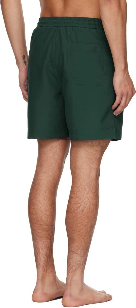 Carhartt WIP Green Chase Swim Shorts 3