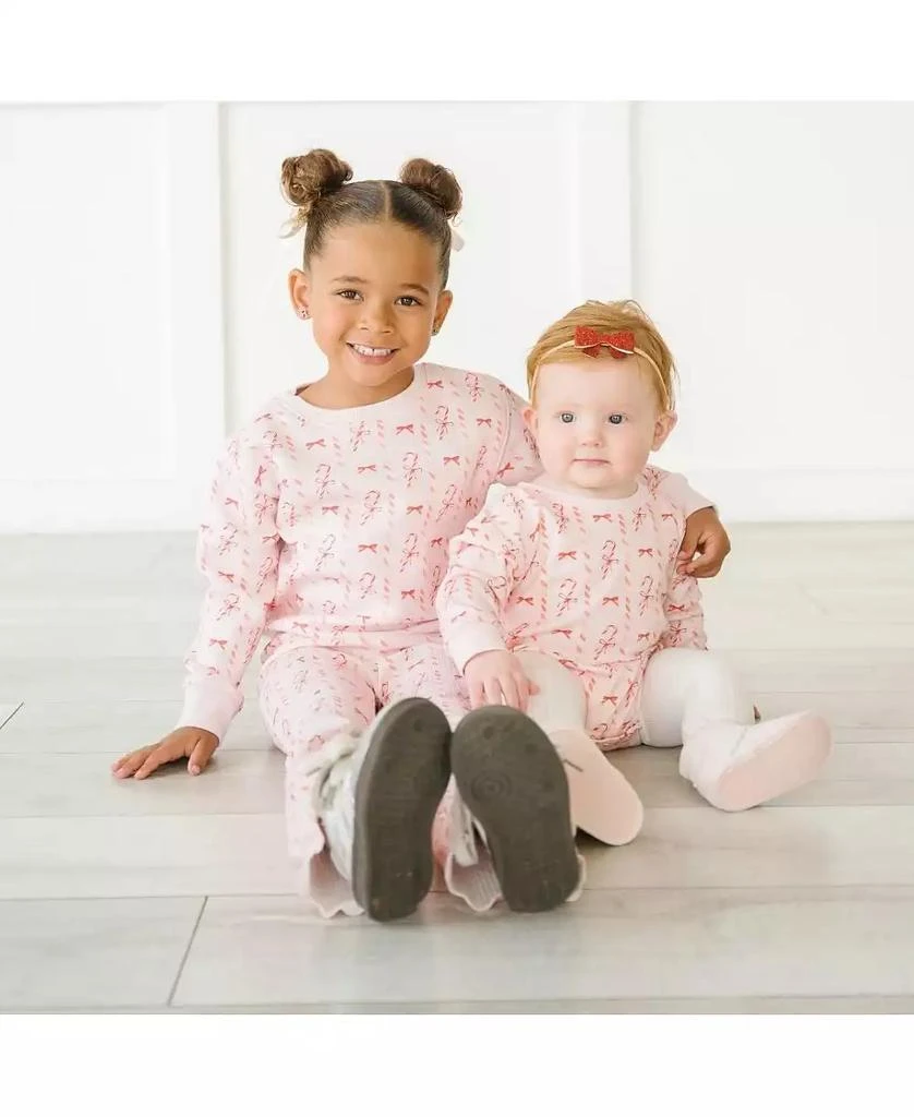 Sweet Wink Toddler Girls Candy Cane Lane Christmas Sweatshirt 5