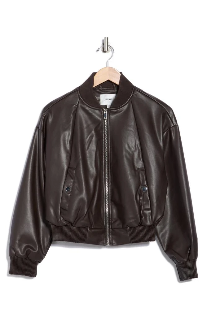 Jason Wu Faux Leather Bomber Jacket 3