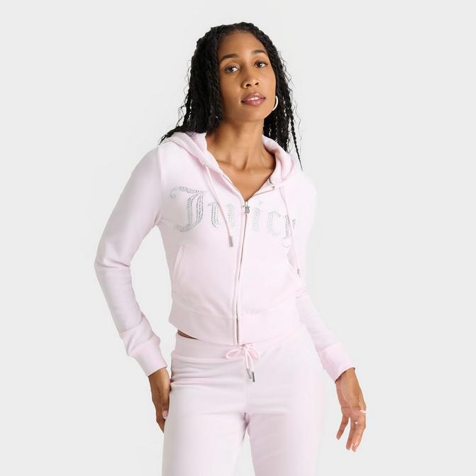 Juicy Couture Women's Juicy Couture Bling Front Hoodie