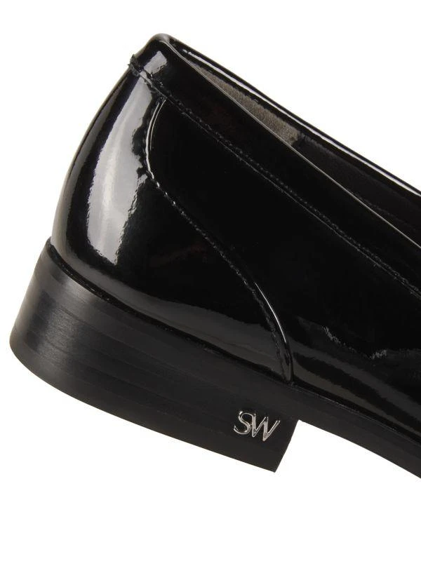 Stuart Weitzman Emma Patent Leather Bow Loafers 6