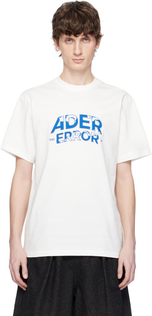 【ADERERROR】 Blue net T-shirt Product. 49 R6786 ADER error White Blue Net Product. 49 T-shirt ADER error