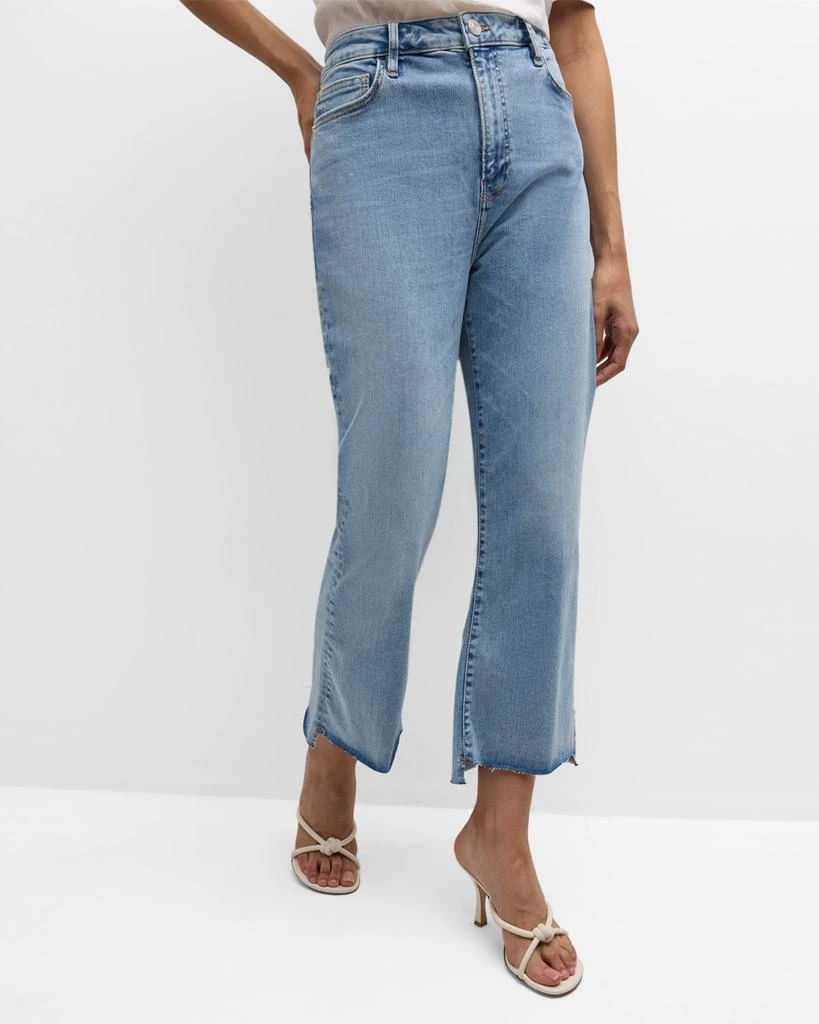 FRAME Le Crop Mini Boot Step Fray Jeans 7