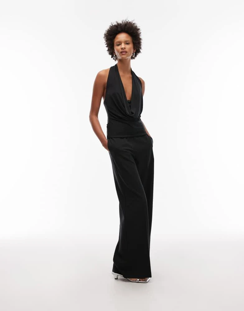 lyrics to long cool woman in a black dress meaning Tempest Cowl Neck Maxi Dress main image 0