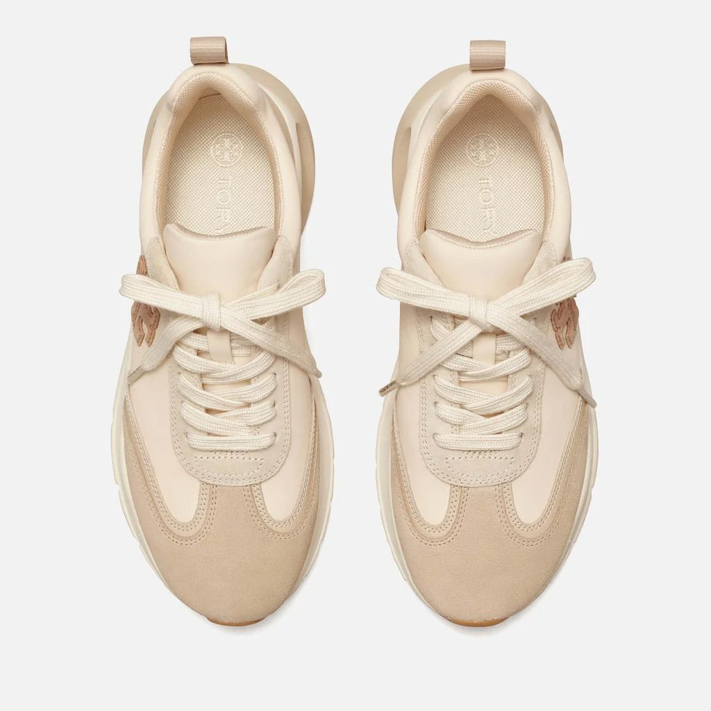 Tory Burch Tory Burch Good Luck Suede-Trimmed Nylon Running-Style Trainers 3