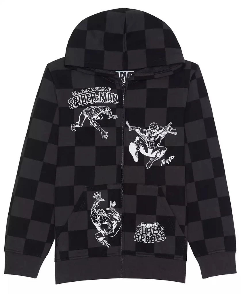 Spider-Man Big Boys Full Zip Graphic Hoodie 1