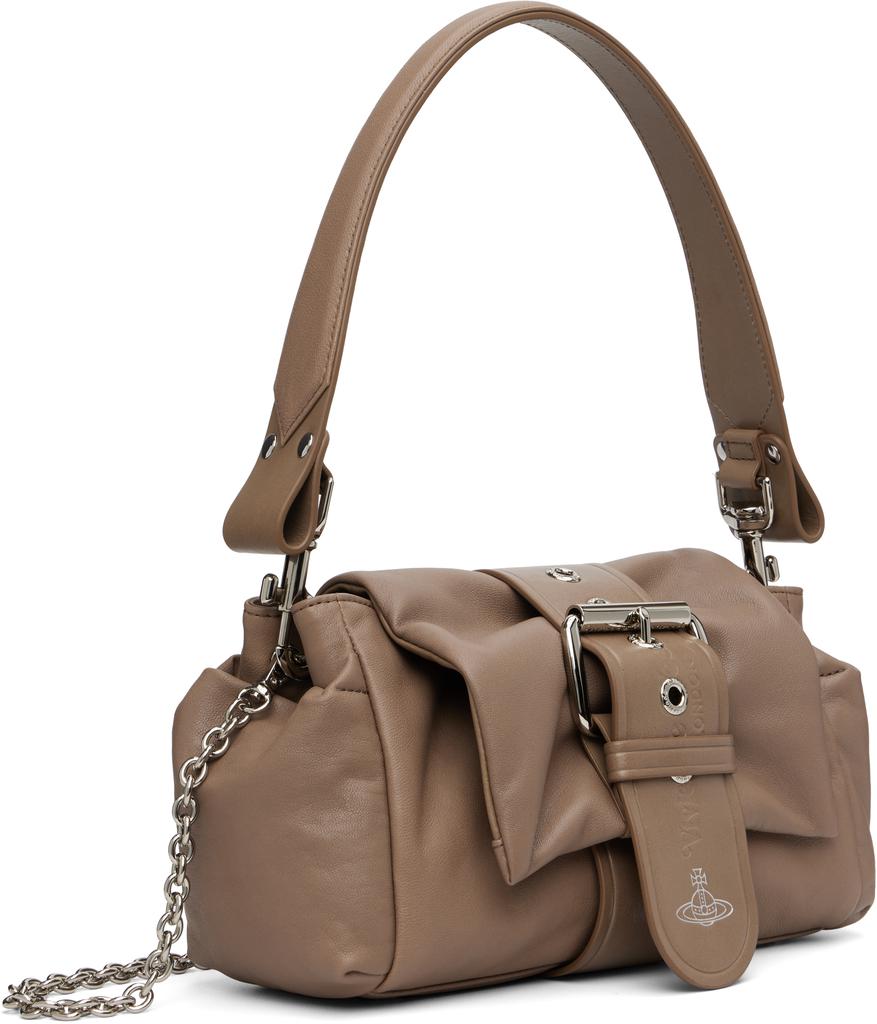 Vivienne Westwood Taupe Hazel Treasure Handbag