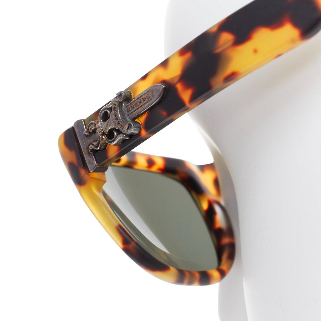Chrome Hearts Sluss Bussin Dagger Sword Amber Sunglasses