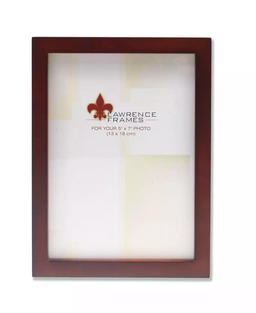 Lawrence Frames Walnut Wood Picture Frame - Gallery Collection - 5" x 7"