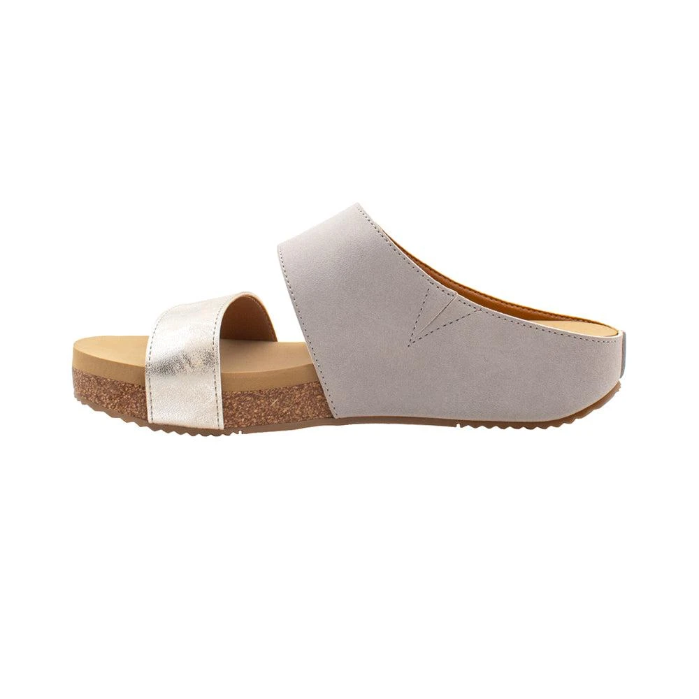 VOLATILE Campfire Metallic Slide Sandals 3