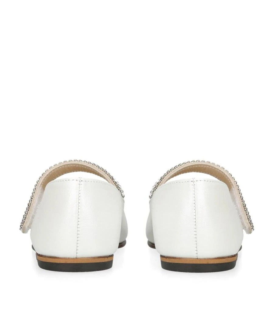 Babywalker Crystal-Strap Ballet Flats 2