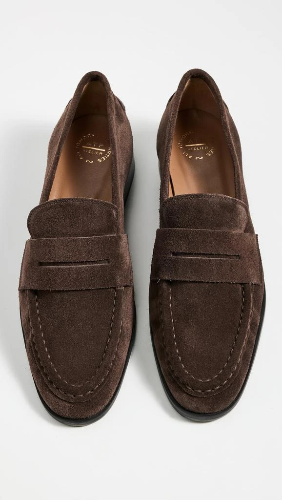 ATP ATELIER Airola Walnut Suede Flats 4