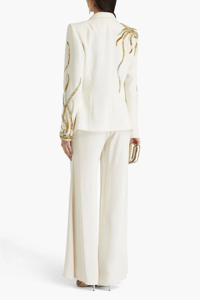Zuhair Murad Embellished crepe blazer 3