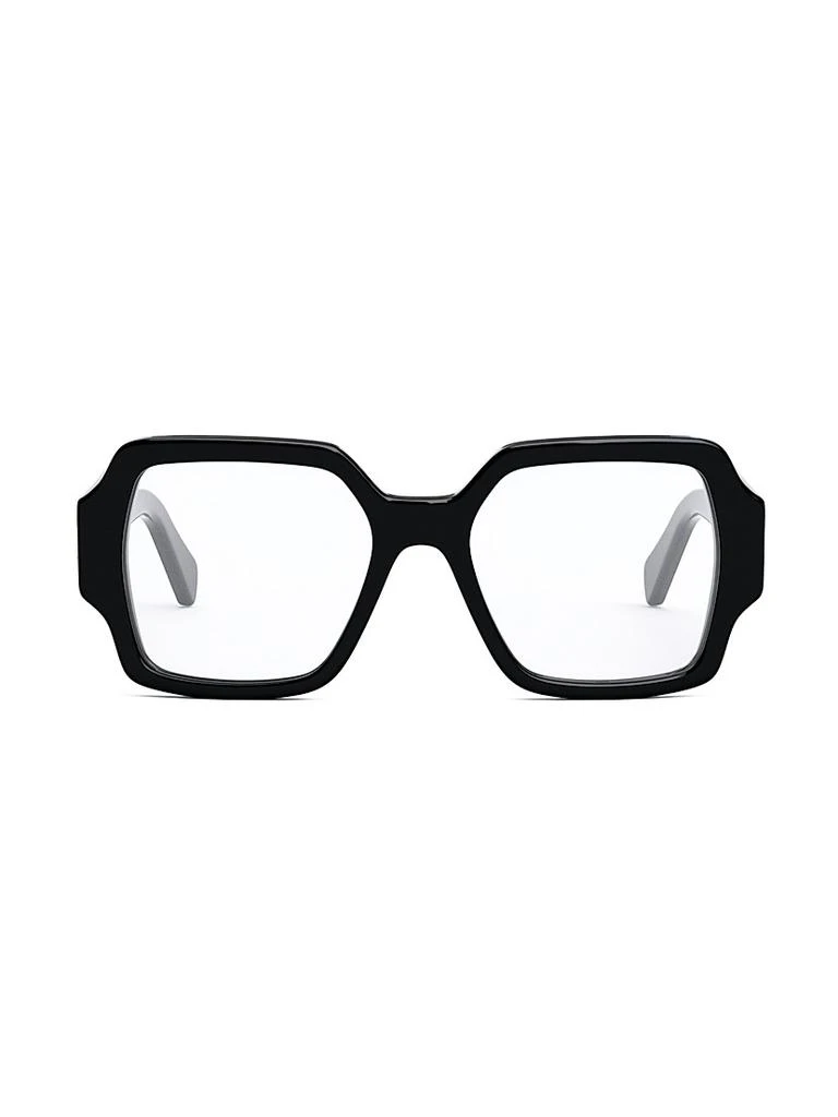 Celine Triomphe 52MM Square Optical Eyeglasses 1