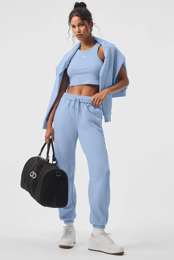 Alo Accolade Sweatpant - Seashell Blue 4