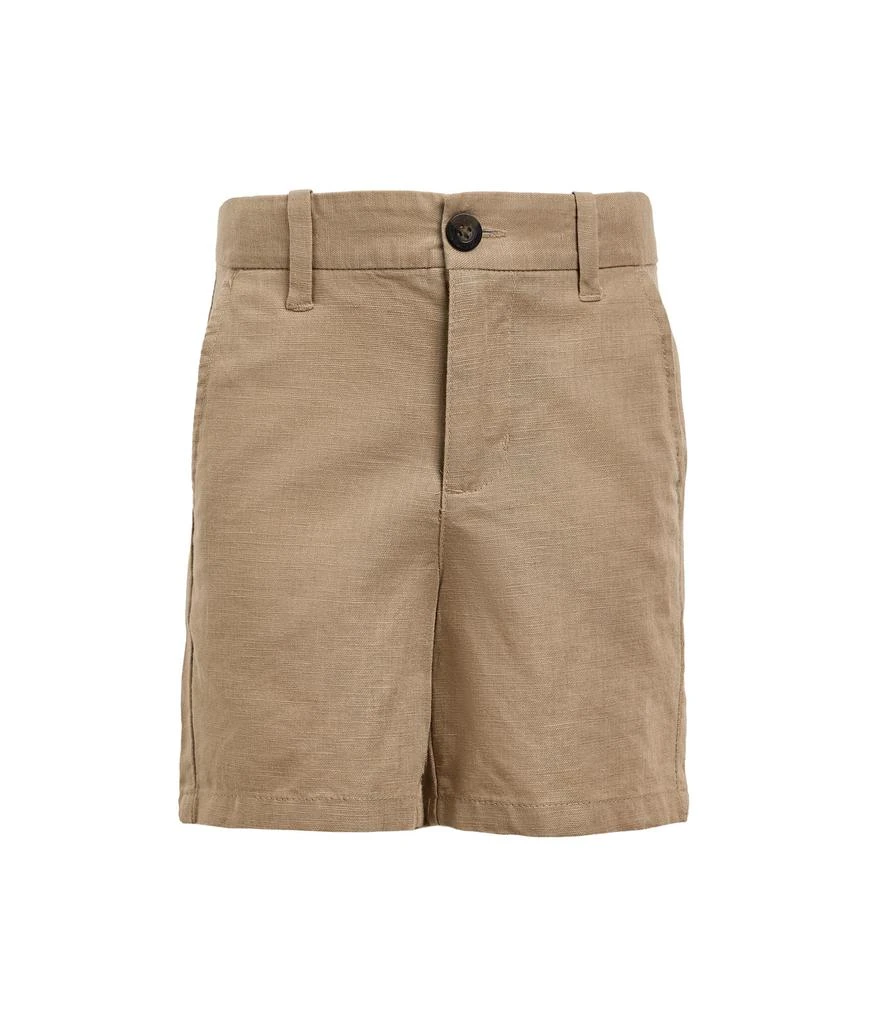 Janie and Jack Linen Flat Front Shorts (Toddler/Little Kid/Big Kid)