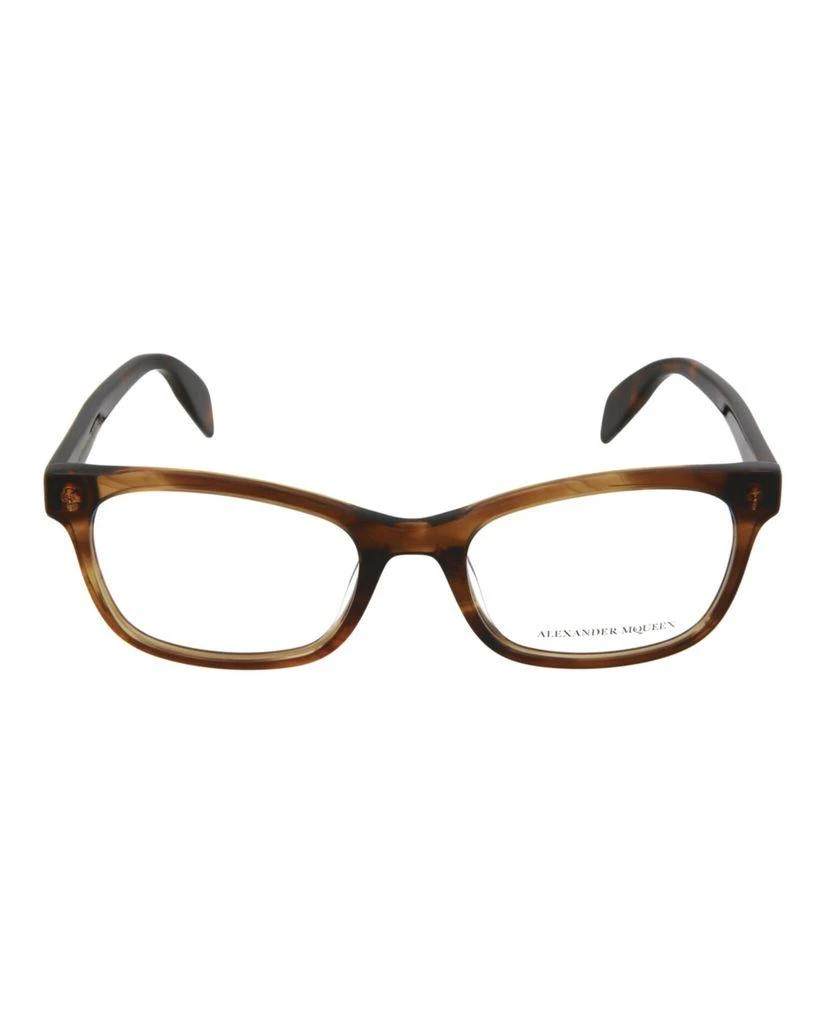 alexander mcqueen Square Acetate Optical Glasses 4