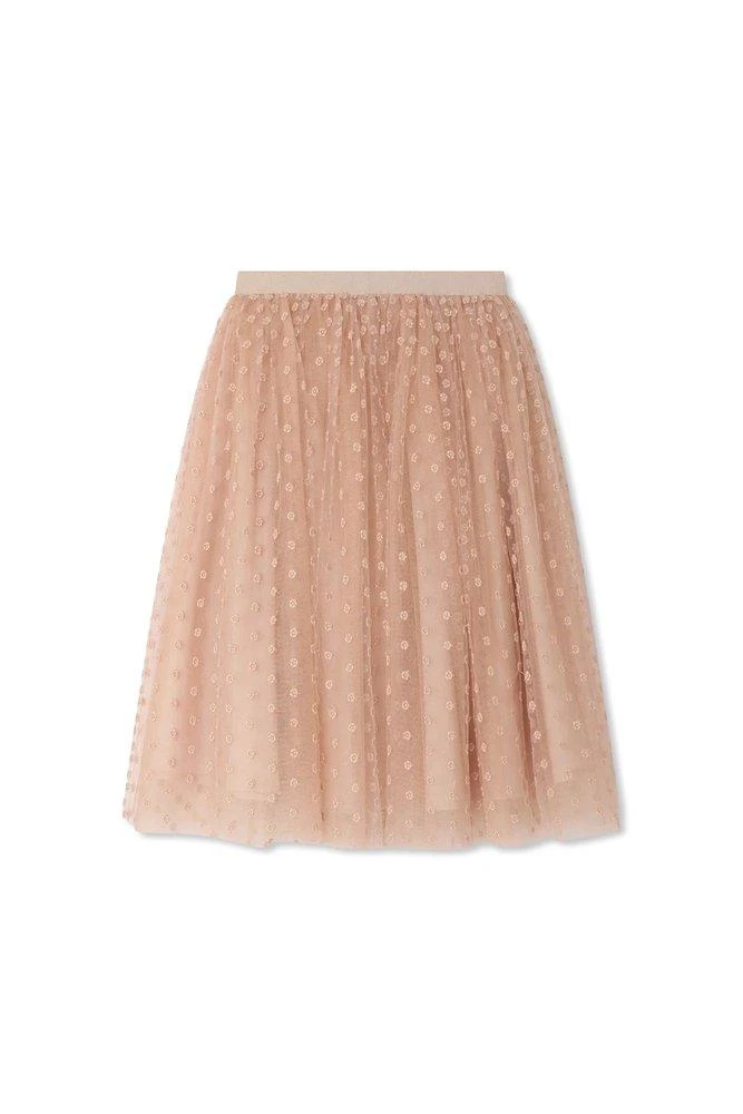 Bonpoint Bonpoint Panice Embroidered Tulle Skirt