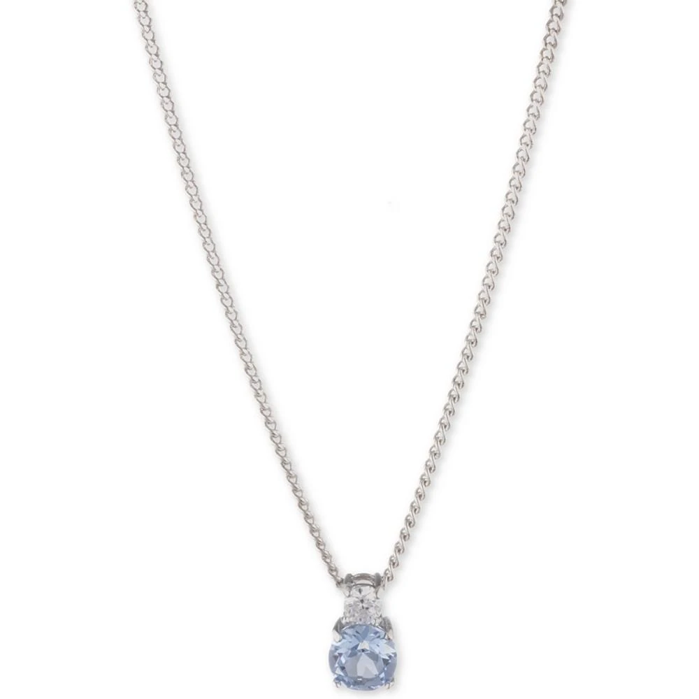 Givenchy Crystal Pendant Necklace 1