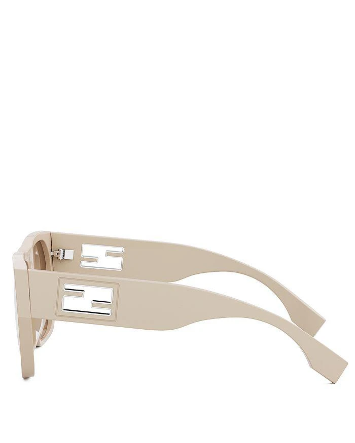 Fendi Baguette Square Sunglasses, 54mm 3