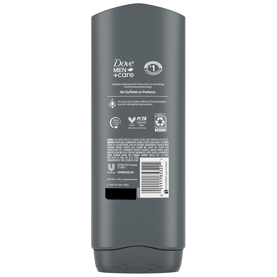 Dove Body and Face Wash Purifying Charcoal + Clay Charcoal + Clay