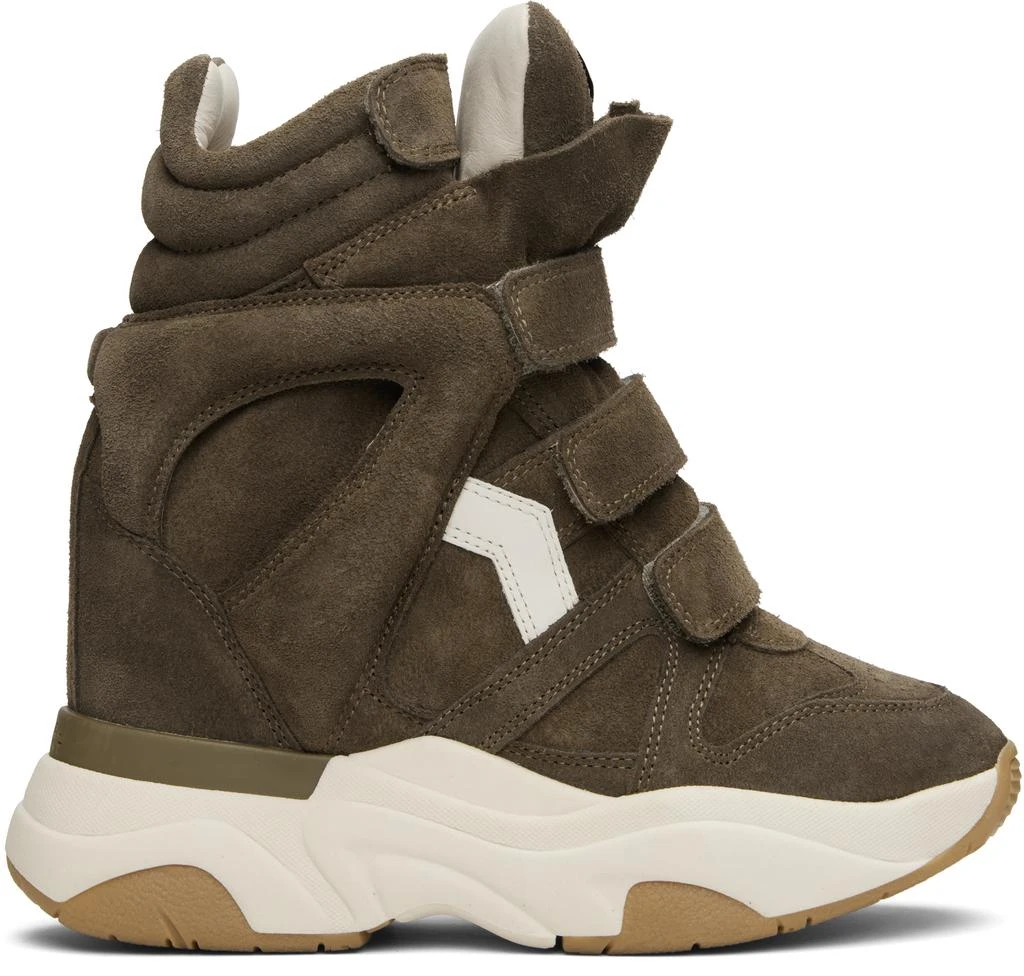 Isabel Marant Khaki Balskee Sneakers