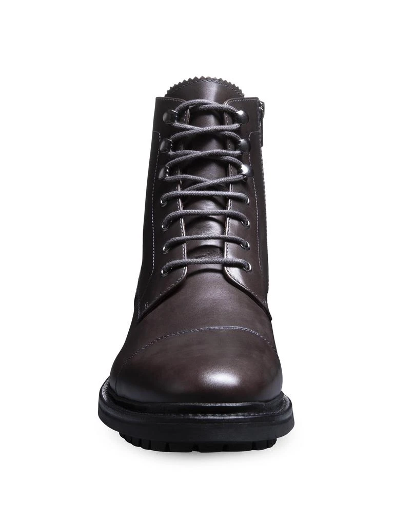 Shop Briggs Zip Leather Ankle Boots on Sale at BeyondStyle  display picture 1