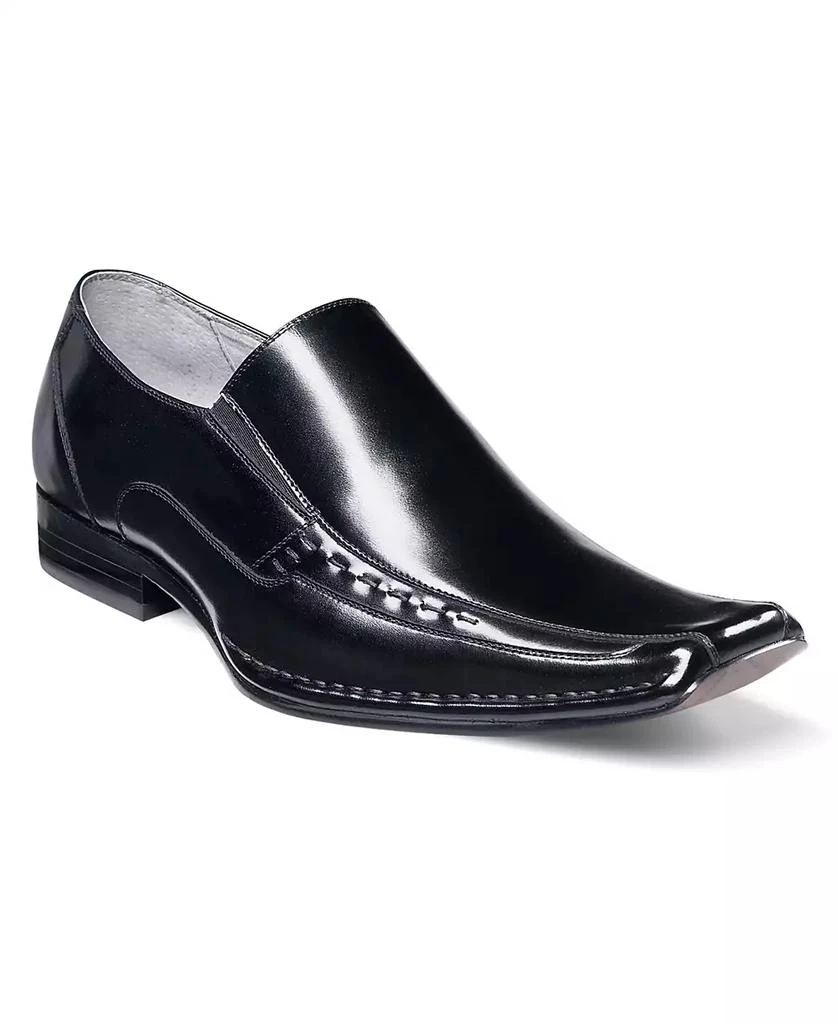 Stacy Adams Men's Templin Leather Bike Toe Loafers 1