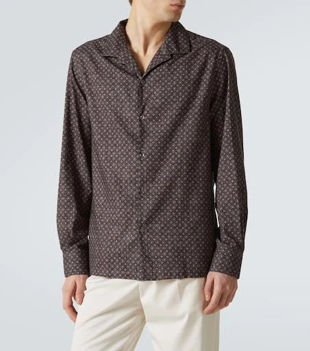 Brunello Cucinelli Printed cotton shirt 3
