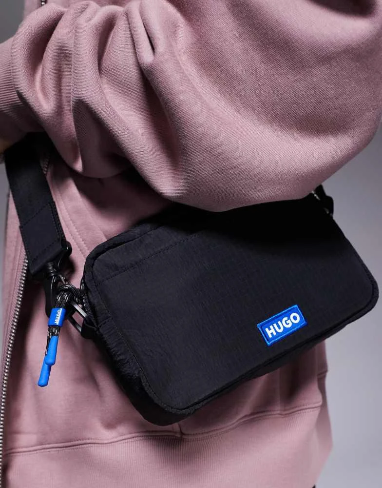 Hugo Blue HUGO BLUE Vytal crossbody bag in black 2