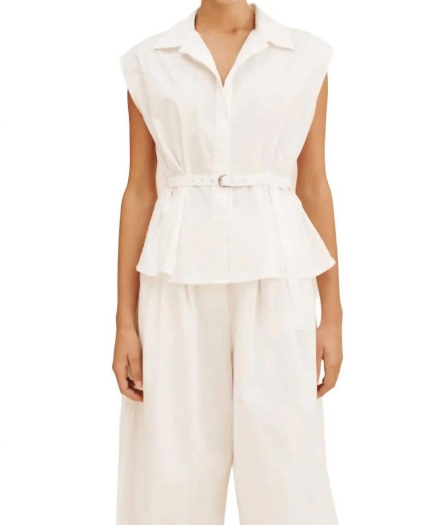 Posse Juno Shirt In Vintage White 1