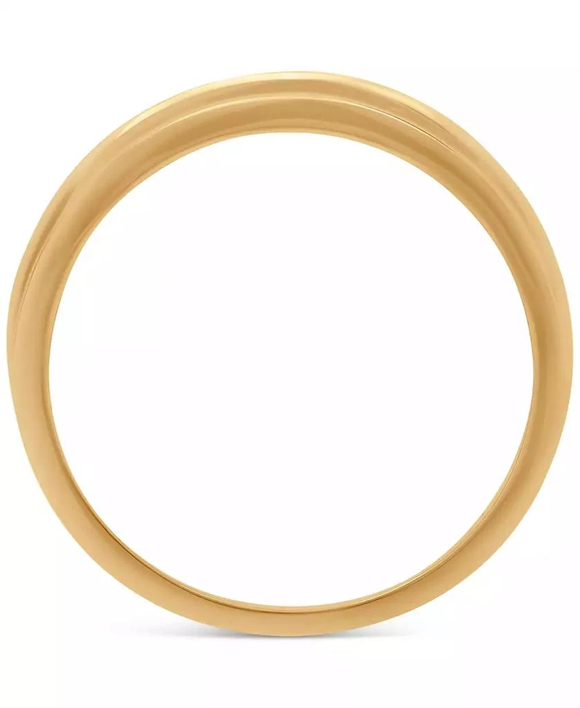 Macy's Men's Diamond Wedding Band (1/6 ct. t.w.) in 14k Gold 4