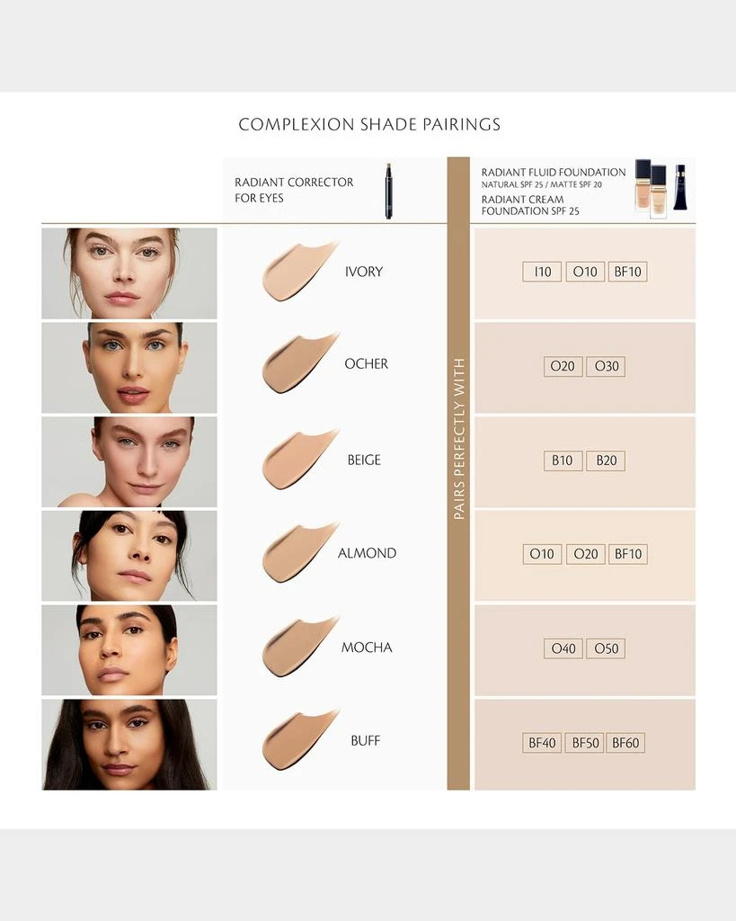 Cle de Peau Radiant Cream Foundation SPF 25 6