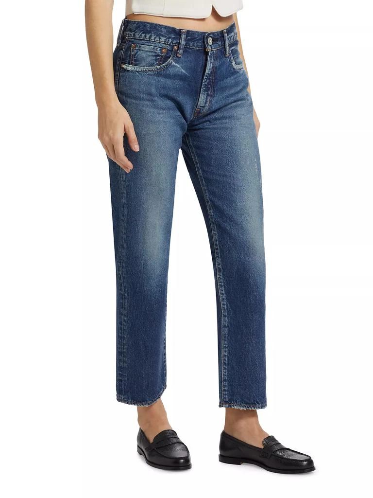 MOUSSY VINTAGE Pine Boys Straight Mid-Rise Jeans 4