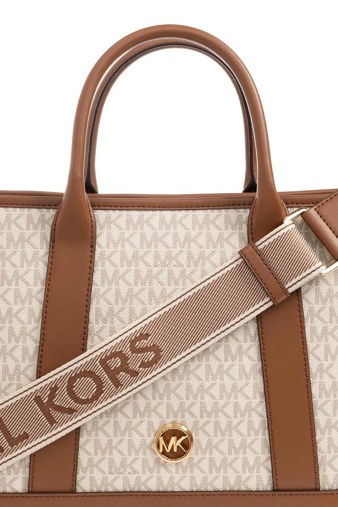 Michael Kors Michael Michael Kors Luisa Medium Signature Logo Satchel Bag 5