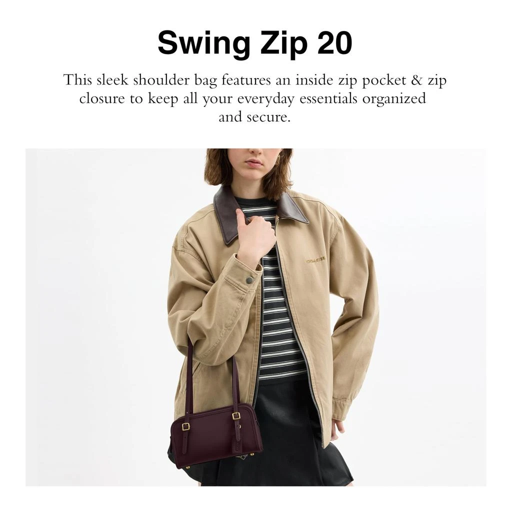 Coach COACH Swing Zip 20 2