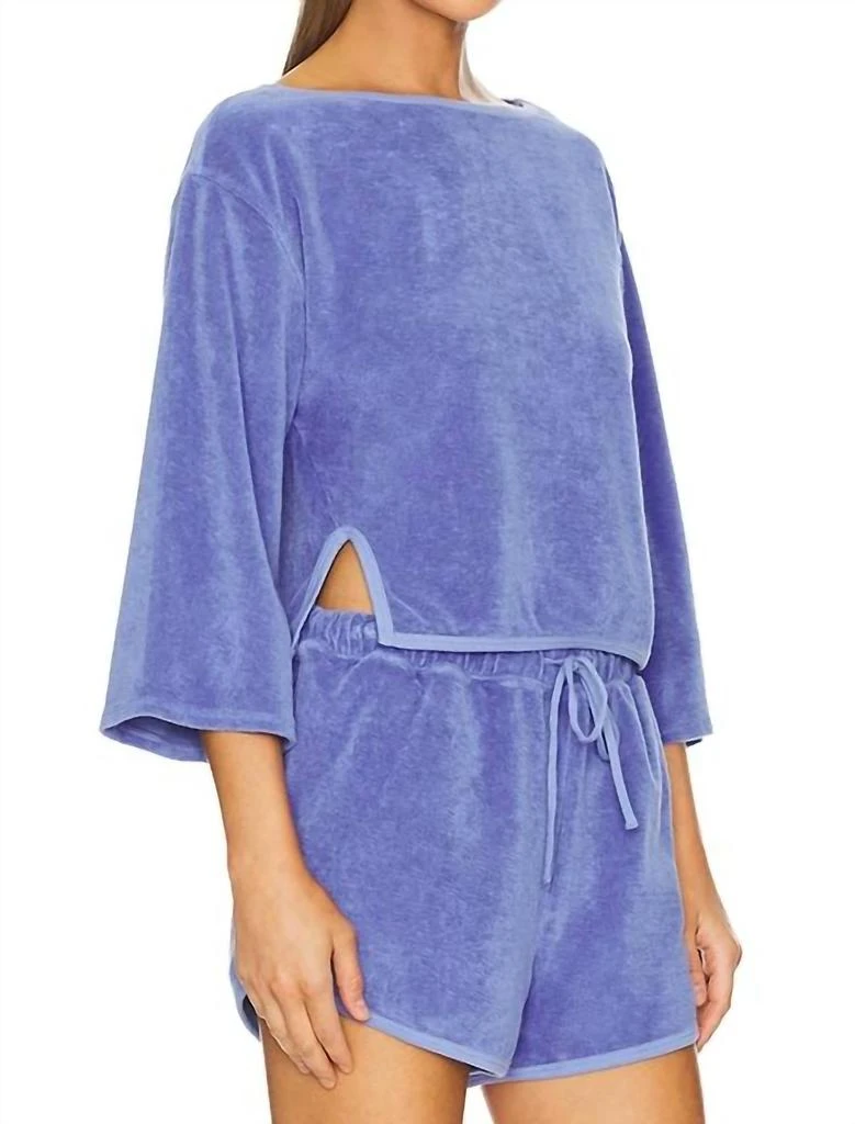 Nation LTD Nation Ltd - Fallon Terrycloth Popover Top 2