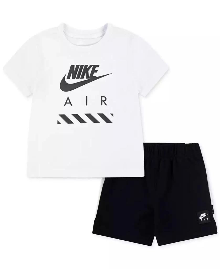 NIKE Baby Air Short-Sleeve T-Shirt & Shorts, 2 Piece Set 1