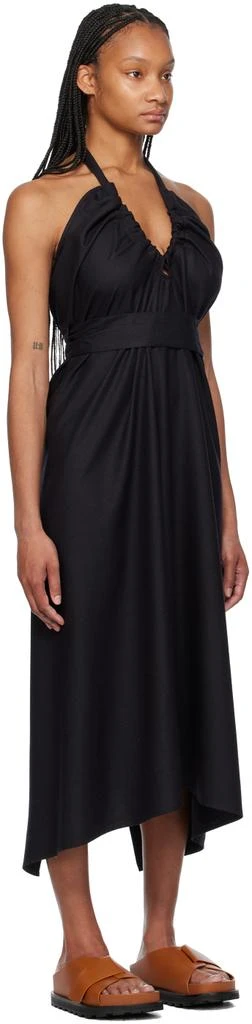 Baserange SSENSE Exclusive Black Node Maxi Dress 2