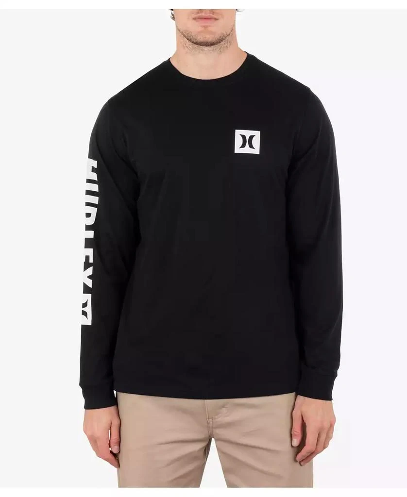 Hurley Men's Icon Tee Long Sleeve T-Shirt 1