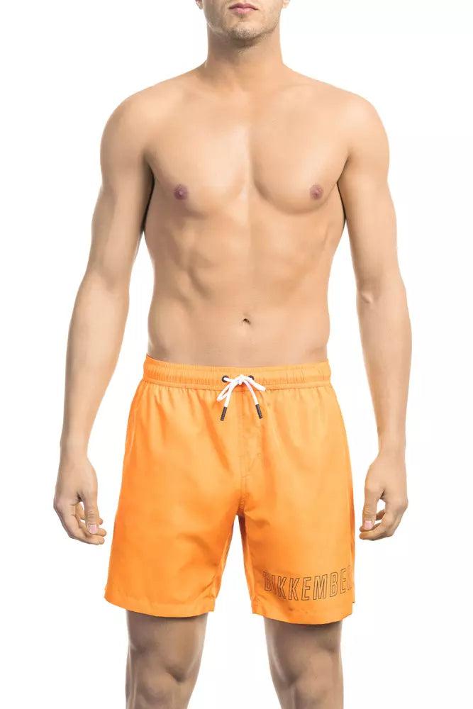 BIKKEMBERGS Polyester Men's Swim Men's Short