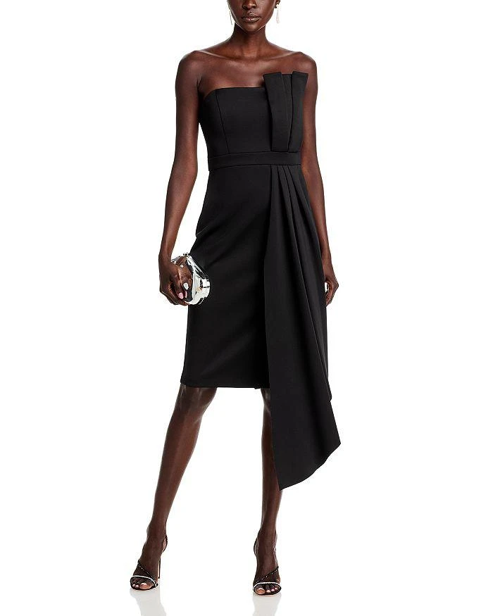 Eliza J Asymmetric Draped Dress 3